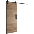 Sliding entrance barn door